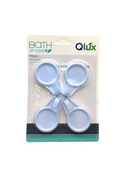 4 Parça Efor Yuvarlak Yapışkan Askı (5358)