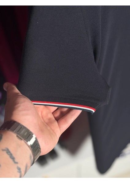 Erkek T-Shirt Lacivert - Moncler Trend Stil Serisi fırsatları