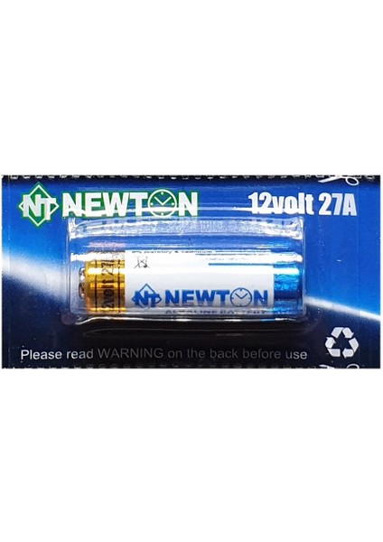 27A 12V Alkalin Pil