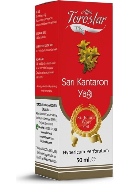 Sarı Kantaron Yağı 50ML