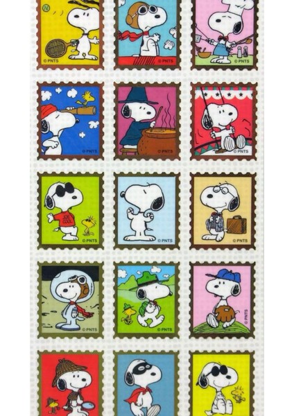 Snoopy Telefon Laptop Notebook Tablet Defter Matara Stiker Etiket ST7080