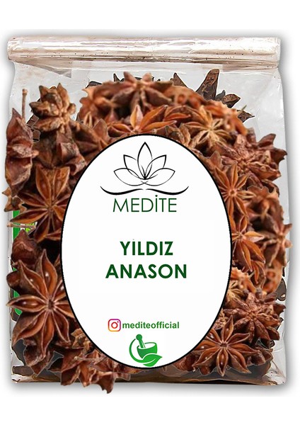 Doğal Yıldız Anason (Illicium Verum) Yeni Hasat 90GR