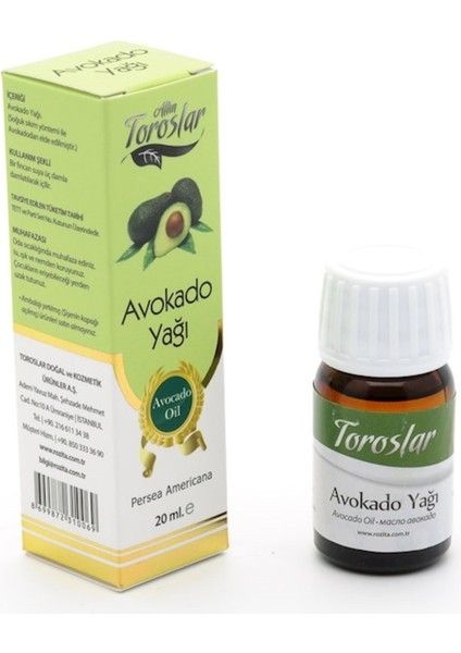 Avokado Yağı 20 ml
