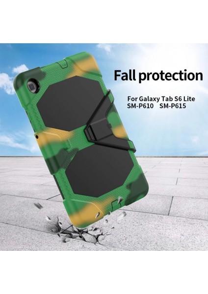 Ieg Samsung Galaxy Tab A7 10.4 Kılıf Griffin Tablet Kapak - Kamuflaj modelleri