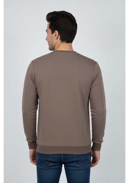 Erkek Mevsimlik Sıfır Yaka Sweatshirt BGL-ST04864 modelleri