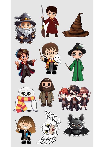 Harry Potter Telefon Laptop Notebook Tablet Defter Matara Stiker Etiket ST7041