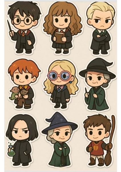 Harry Potter Telefon Laptop Notebook Tablet Defter Matara Stiker Etiket ST7004