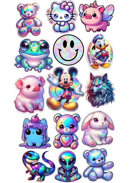 Popüler Telefon Laptop Notebook Tablet Defter Matara Stiker Etiket ST7098