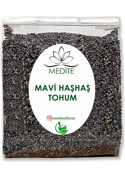 Mavi Haşhaş Tohum Yeni Hasat 250 gr