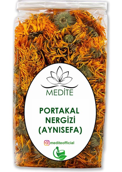 Doğal Portakal Nergizi Doğal (Calendula Officinalis L.)Yeni Hasat 90GR