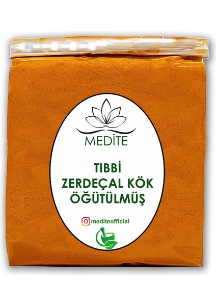 TIBBIZERDEÇALKÖKÖĞÜTÜLMÜŞDOĞALYENIHASAT75GR