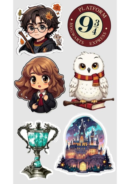 Harry Potter Telefon Laptop Notebook Tablet Defter Matara Stiker Etiket ST7110