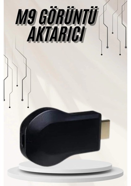 Bfs Kablosuz Hdmı Ses ve Görüntü Aktarıcı Kolay Taşınabilir Yüksek Çözünürlüklü