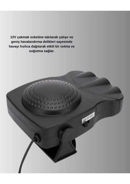 Bfs 150W Araç Içi Isıtıcı ve Fan Kompakt Tasarım ve Hızlı Isıtma Özellikli modelleri