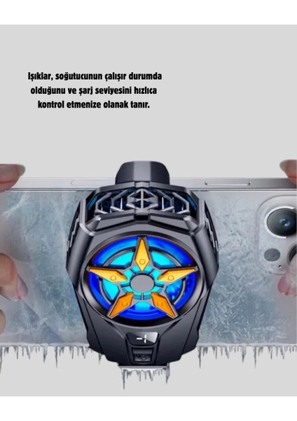 Bfs Taşınabilir Şarjlı Telefon Soğutucu – Sessiz Fan Motoru ile Yüksek Performans Koruma indirimleri