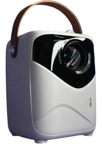 Bfs Projeksiyon Ev Sineması Bluetooth 4K Hd Kaliteli Görüntü Kumandalı