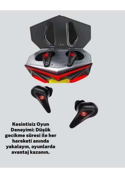 Bfs LED Işıklı Kablosuz Gaming Kulaklık Ergonomik Tasarım modelleri