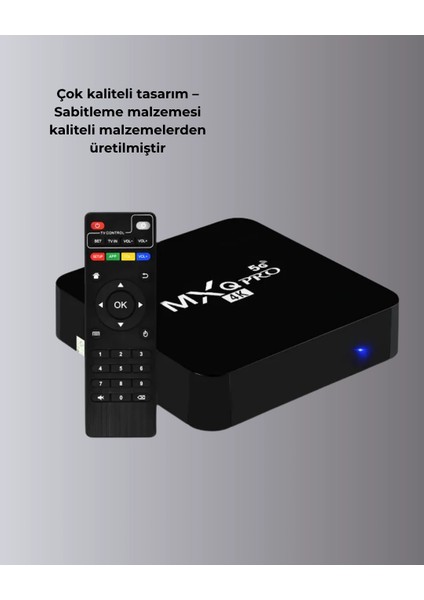 Bfs 4K Android Tv Box – 2gb Ram 16GB Rom, Hızlı Wi-Fi Bağlantılı Akıllı Medya Kutusu indirimleri