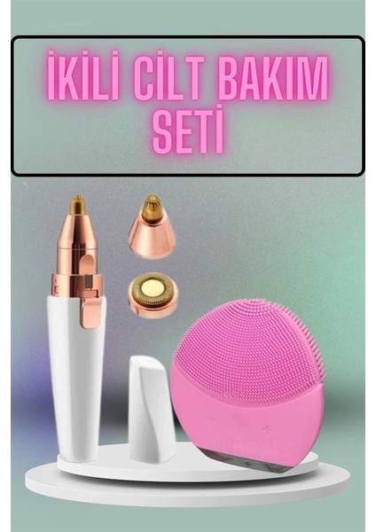 Bfs Kulak Burun ve Yüz Epilasyon Aleti ve Yüz Masaj Aleti Ikili Cilt Bakım Seti fiyatları