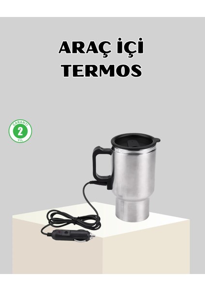 Bfs 12W Araç Tipi Su Isıtıcı Kupa Bardak Pratik Isıtmalı