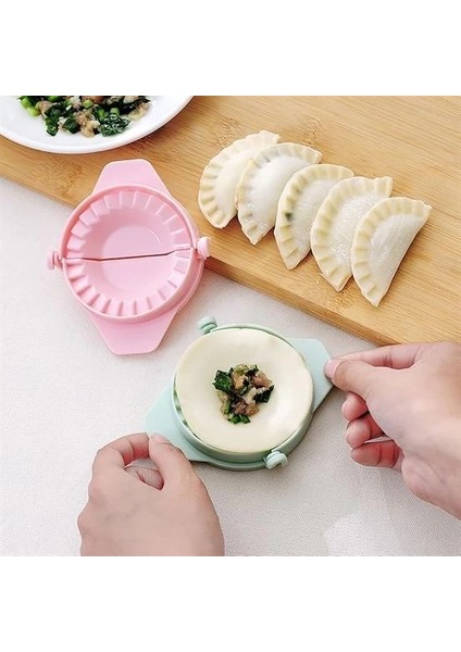 3lü Çiğ Börek Kurabiye Hamur Işi Ravioli Kesme Kalıbı Aparatı indirimleri