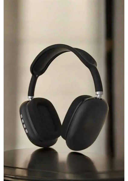 Bfs P9 Plus Kulaklık Siyah Bluetooth Bağlantılı Kulak Üstü Kablosuz