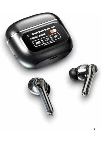 Bfs Yeni Nesil Anc Özellikli Çağrı Cevaplayan Dokunmatik Ekranlı Bluetooth Kulaklık Siyah modelleri