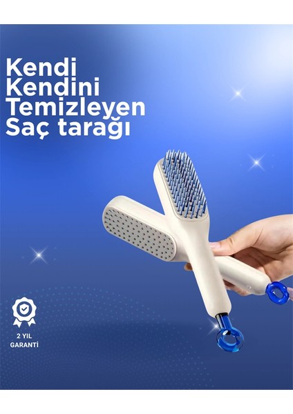 Bfs Kendini Temizleyen Tarak-Tüm Saç Tiplerine Uygun Kullanım