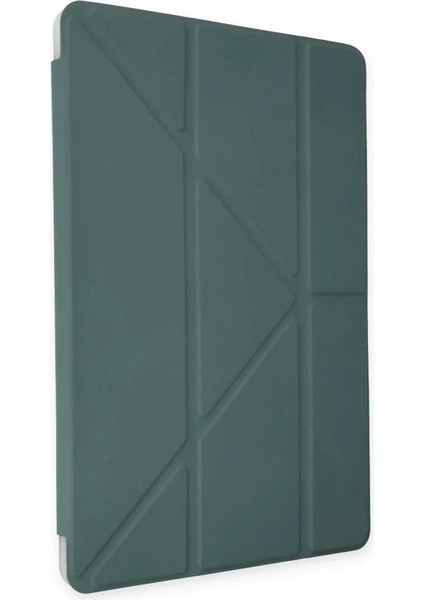 Ieg iPad Air 4 10.9 Kılıf Kalemlikli Mars Tablet Kılıfı - Koyu Yeşil modelleri