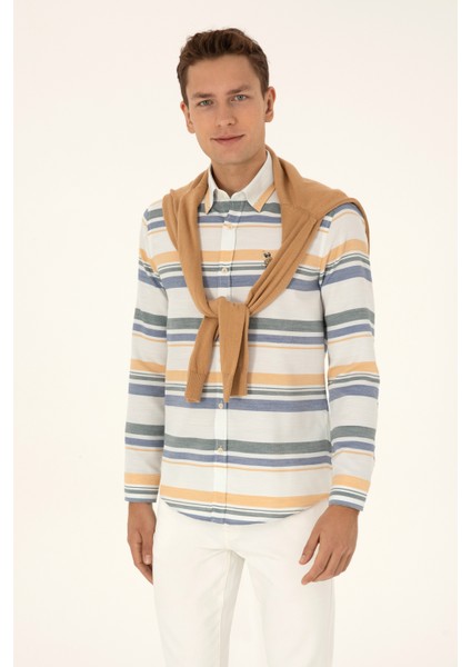 Erkek Gömlek Desenli 50308456-VR256