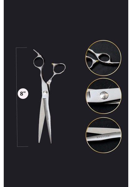 profesyonel Kullanım- Kuaför Saç Kesim Makası 56 No