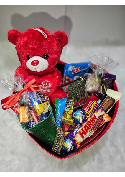 Sevimli Ayıcık ve Çikolata Hediye Kutusu fiyatları