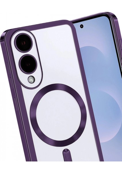 Ieg Samsung Galaxy S25 Edge Kross Magneticsafe Kapak - Mor modelleri