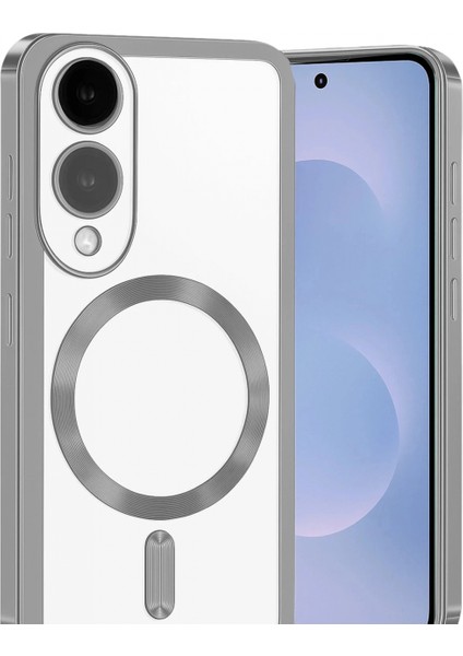 Ieg Samsung Galaxy S25 Edge Kross Magneticsafe Kapak - Gümüş fiyatları