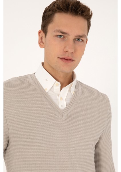 Erkek Taş Kazak /triko 50315028-VR049 fiyatları