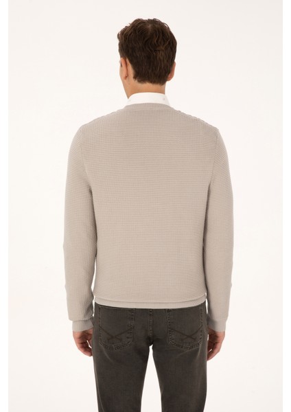 Erkek Taş Kazak /triko 50315028-VR049 indirimleri