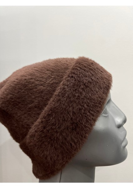 Kadın Yumuşacık Akrilik Kumaş Saçaklı Tüylü Bere – Sıcak Tutucu Kışlık Şapka modelleri