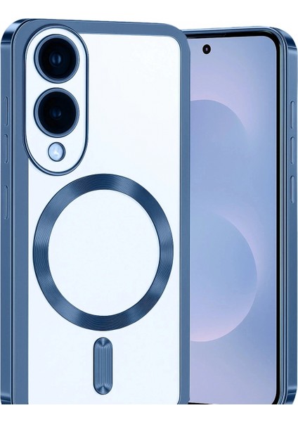 Ieg Samsung Galaxy S25 Edge Kross Magneticsafe Kapak - Sierra Blue modelleri