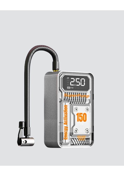 Bfs Şarjlı Kablosuz Hava Pompası – 150 Psı Basınç, LED Ekran ve 6000MAH Batarya fiyatları