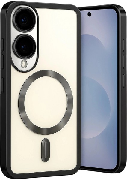 Ieg Samsung Galaxy S25 Edge Kross Magneticsafe Kapak - Siyah