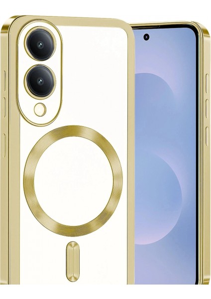 Ieg Samsung Galaxy S25 Edge Kross Magneticsafe Kapak - Gold fiyatları