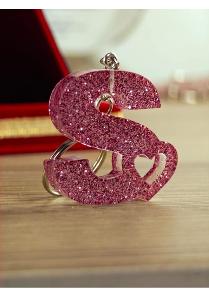 Kalp Desenli Harfli Anahtarlık El Yapımı Epoksi Anahtarlık Kişiye Özel Hediyelik Ürün Mağzamızda Tüm Harfler Mevcuttur. fırsatları