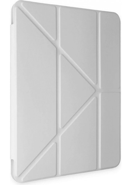 Ieg iPad Pro 12.9 (2021) Kılıf Kalemlikli Mars Tablet Kılıfı - Gri fırsatları