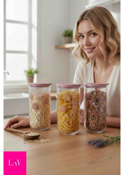 Duo 6"lı Kavanoz & Saklama Kabı (1400CC)