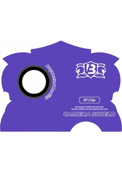 Ieg Apple iPhone 17 Air Bilvis Titan Kamera Lens - Siyah fiyatları