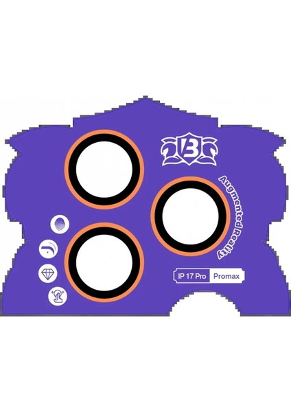 Ieg Apple iPhone 17 Pro Max Bilvis Titan Kamera Lens - Turuncu fiyatları