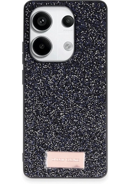 Xiaomi Redmi Note 13 Pro 4g Bright Simli Kapak - Siyah