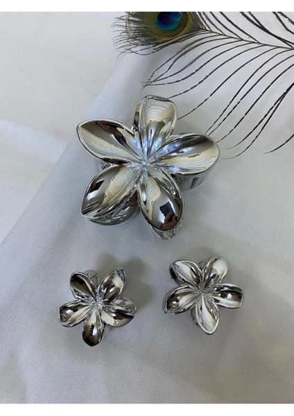 2'li Mandal Toka, Gold ve Gümüş Renk Lotus Toka indirimleri