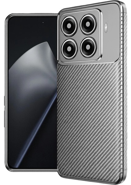 CPT05 Xiaomi Mi 15T Pro Auto Focus Karbon Kapak - Gri