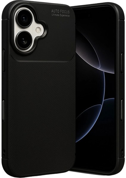 Ieg Apple iPhone 17 Auto Focus Karbon Kapak - Siyah modelleri